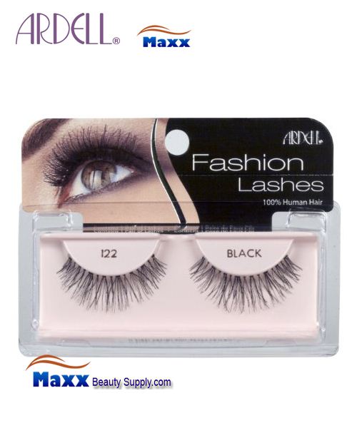 4 Package - Ardell Fashion Lashes Eye Lashes 122 - Black
